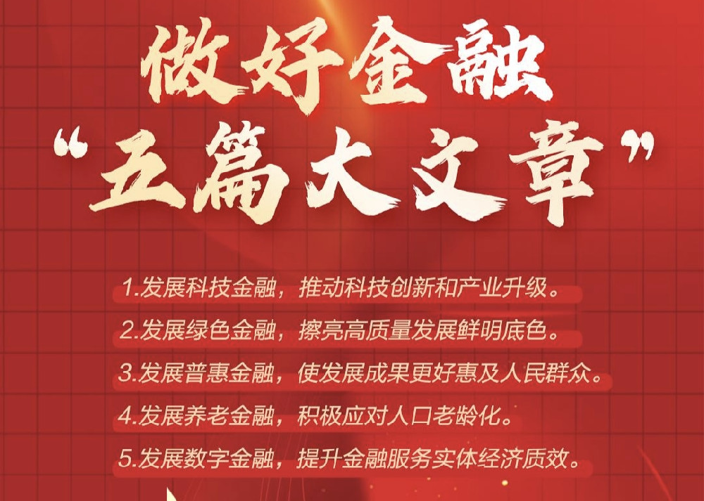 国务院办公厅关于做好金融“五篇大文章”的指导意见